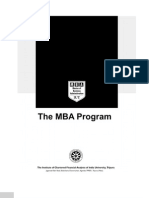 MBA Prospectus