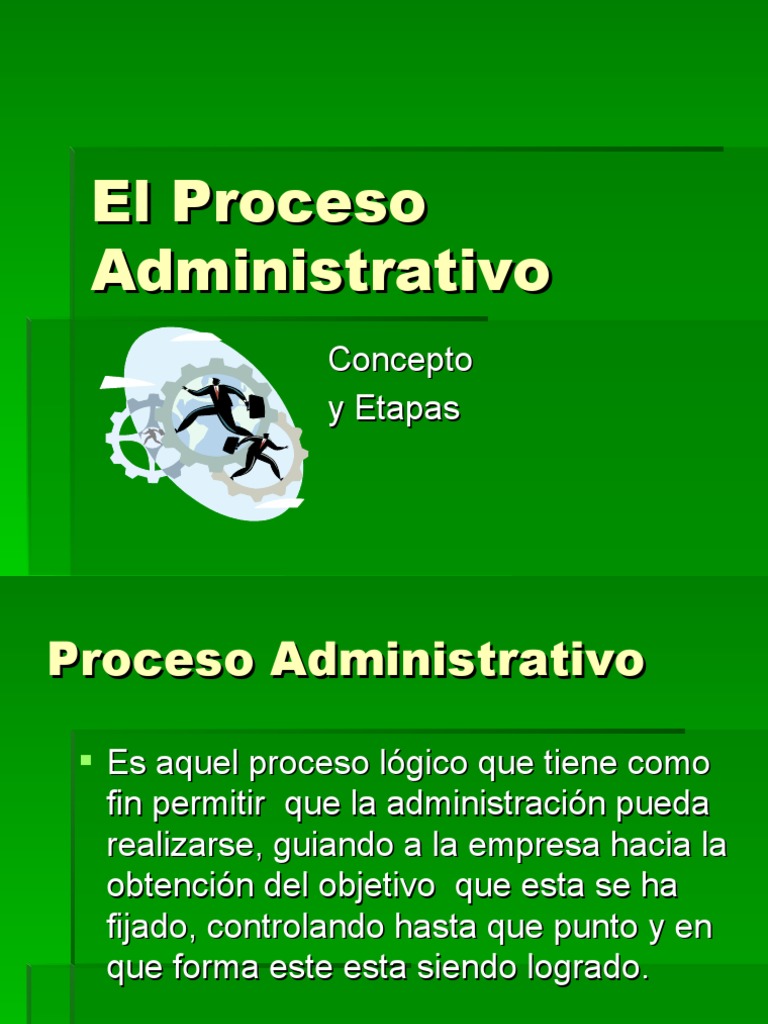 El Proceso Administrativo PDF