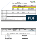 Grade 8 Time Table Sem 1 23-24