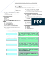 Evaluacion de Educacion para El Trabajo I Trim