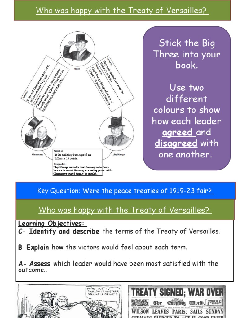 Terms of The Treaty | Download Free PDF | Treaty Of Versailles | World ...