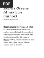 Robert Greene (American Author) - Wikiquote