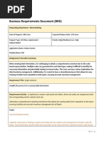 Aarong Software BRD or CR Format