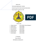 MAKALAH AKUNTANSI KOMPARATIF EROPA Kelompok 2 Akt. Internasional