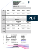 Horario Falso