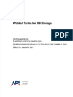 API 650 Welded Tanks For Oil Storage