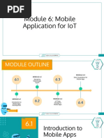 Mobile Application in IoT