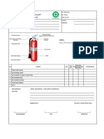 Form Checklist Inspeksi Apar