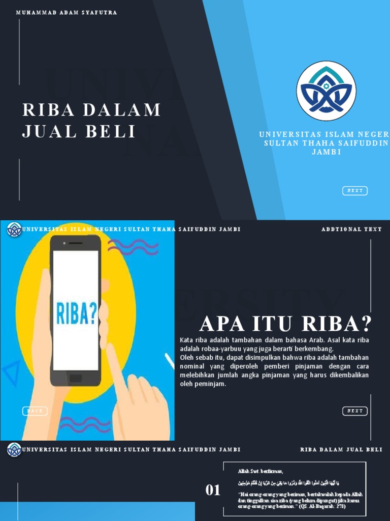 Riba dalam Jual Beli: Penjelasan dan Hukum | PDF