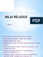 Bab I Nilai Religius