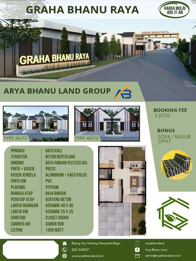 Contoh Brosur Perumahan | PDF