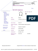 IEC 60417-5077: Headphones: Graphical Symbols For Use On Equipment