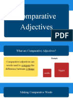 Comparative Adjectives PowerPoint Lesson