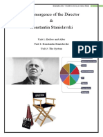 The Emergence of The Director and Stanislavski SJS 2022