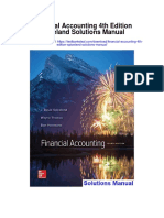 Financial Accounting 4th Edition Spiceland Solutions Manual
