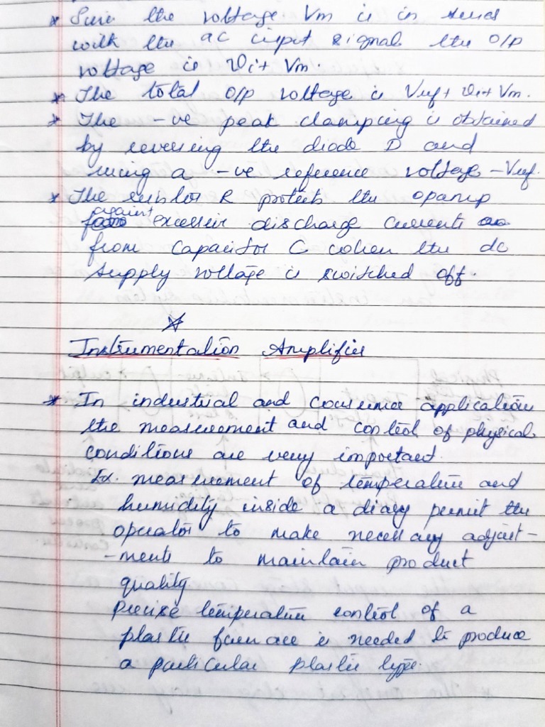 Instrumentation Amp and Transducers Bridge PDF