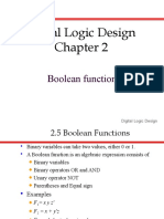 Boolean Functions Minterm Maxterm