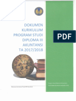 Dokumen Kurikulum Prodi DIII Akuntansi TA 1718
