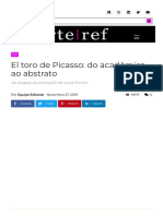 El Toro de Picasso - Do Acadêmico Ao Abstrato - ArteRef