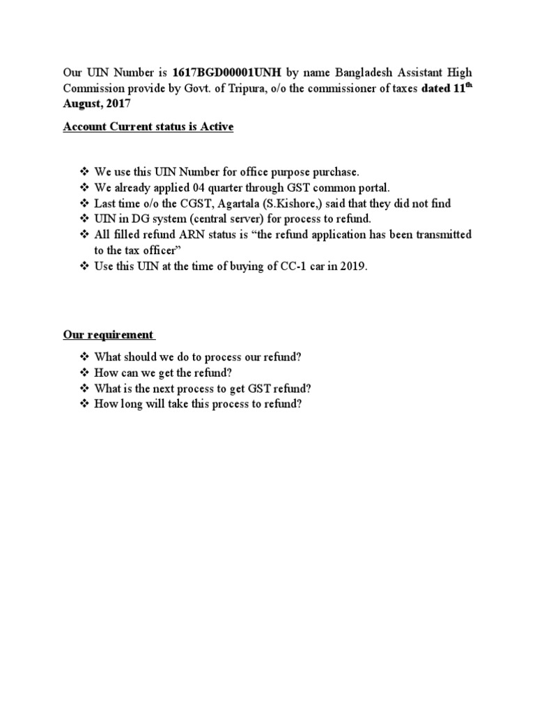 What Is Uin Number