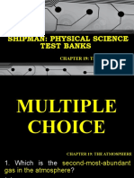 Physci Shipman Chapter 19 The Atmosphere