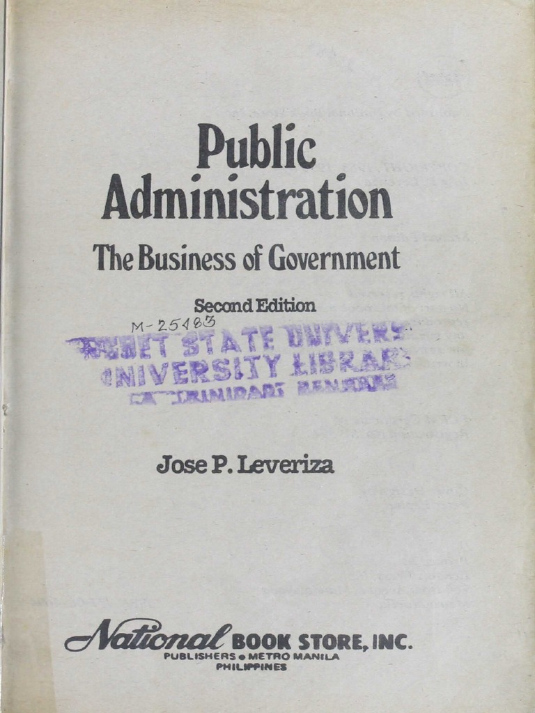 Public Administration Leveriza - Optimized | PDF