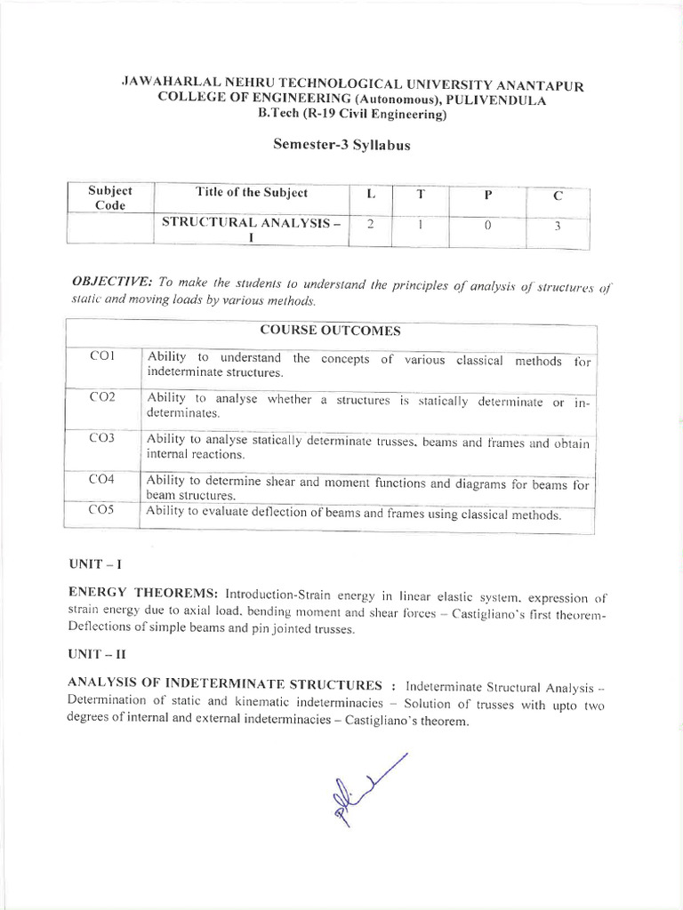 Structural Analysis - I | PDF