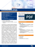 Oxandrolona - FlukkaPharma - Contribuição do mentorado Marlon em 26-04-22