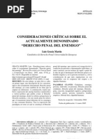 Derecho Penal Del Enemigo