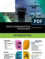 Radio Communication Procedures Ok