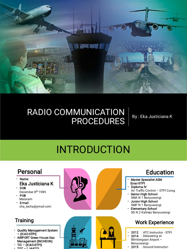 Radio Communication Procedures Guide | PDF | Transponder (Aeronautics ...