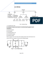 Classification and Design of Gauges - NB