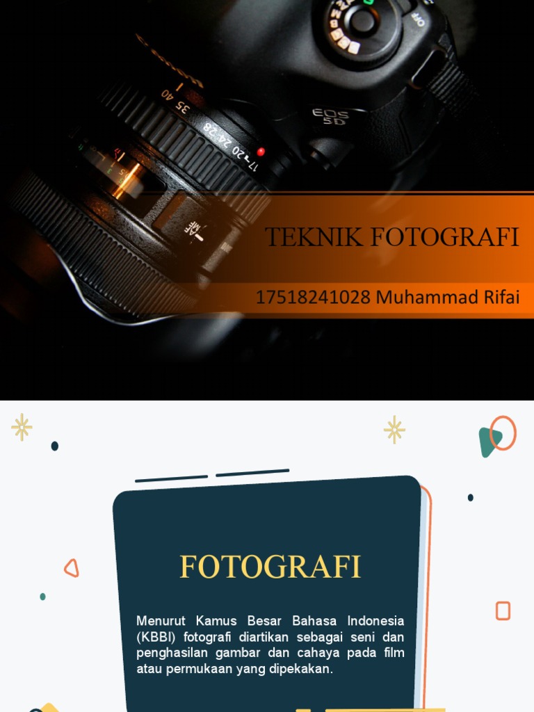 Teknik Dasar Fotografi Dan Kamera Pdf