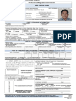 PRC Application Form