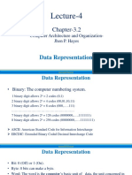 Lecutre-4 Data Representation