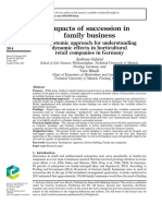 Impact of Succession in Family Businesses