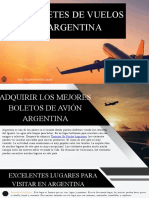 Tiquetes de Vuelos Argentina