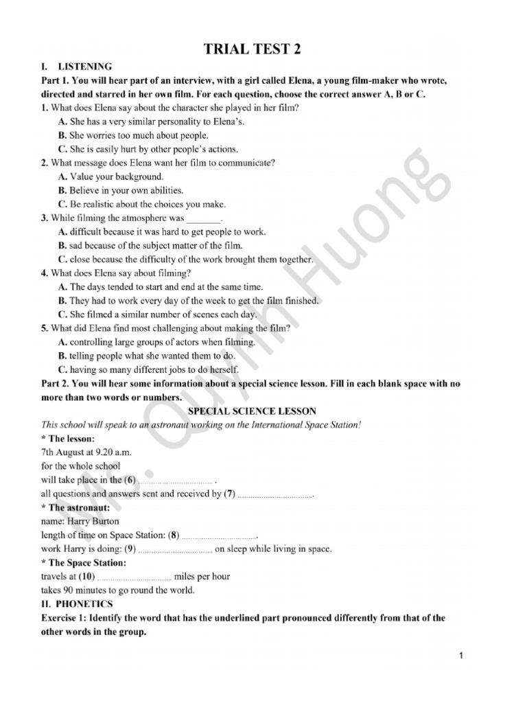 Trial Test 2-hw | PDF