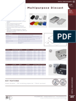 5000 Series Multipurpose Diecast Enclosure - D