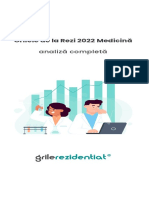 Statistici Grile Rezidențiat 2022 - Medicină