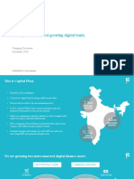 Capital Float (India) New Pitch Deck