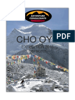 Cho Oyu 2018