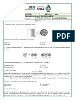 9ANO - Recuperação Da Aprendizagem - CIÊNCIAS