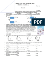 Class 11 Sample Physics QN Paper