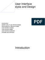 Lecture 02 - User Interface Design