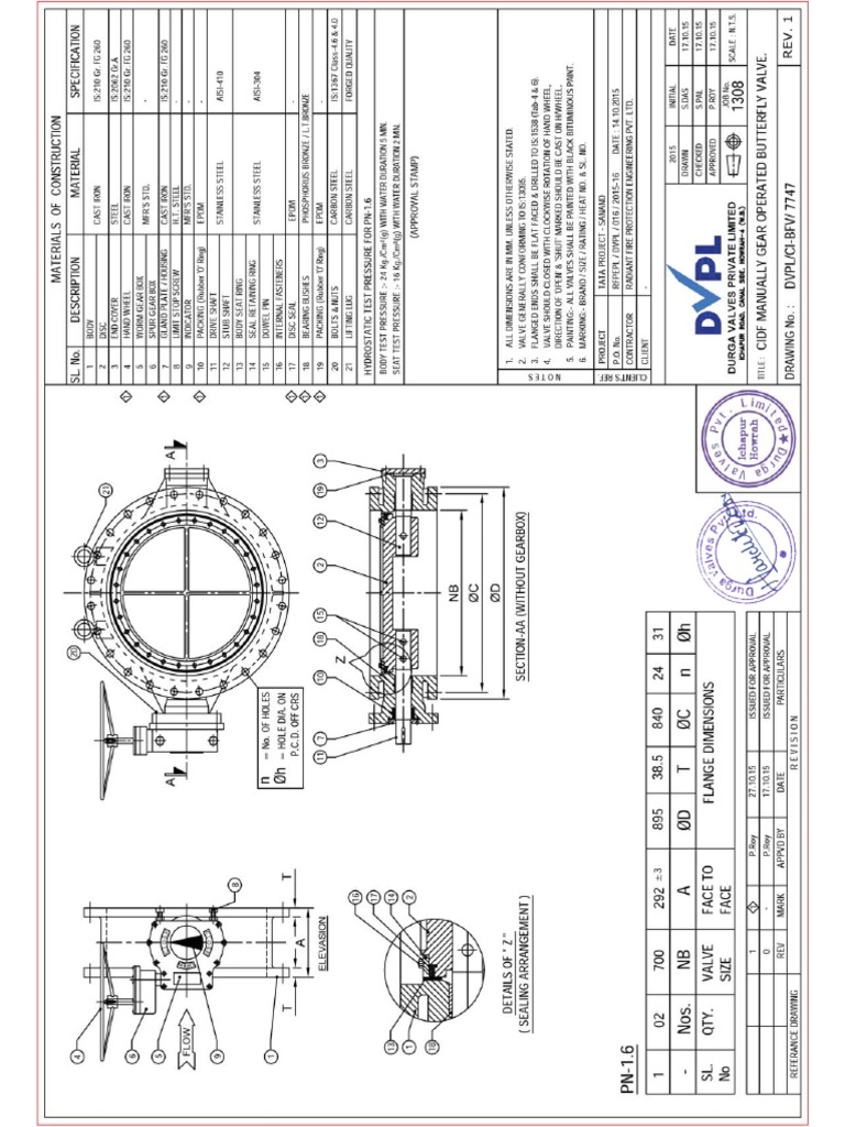 DVPL - BFV - 7477-Ga DWG | PDF