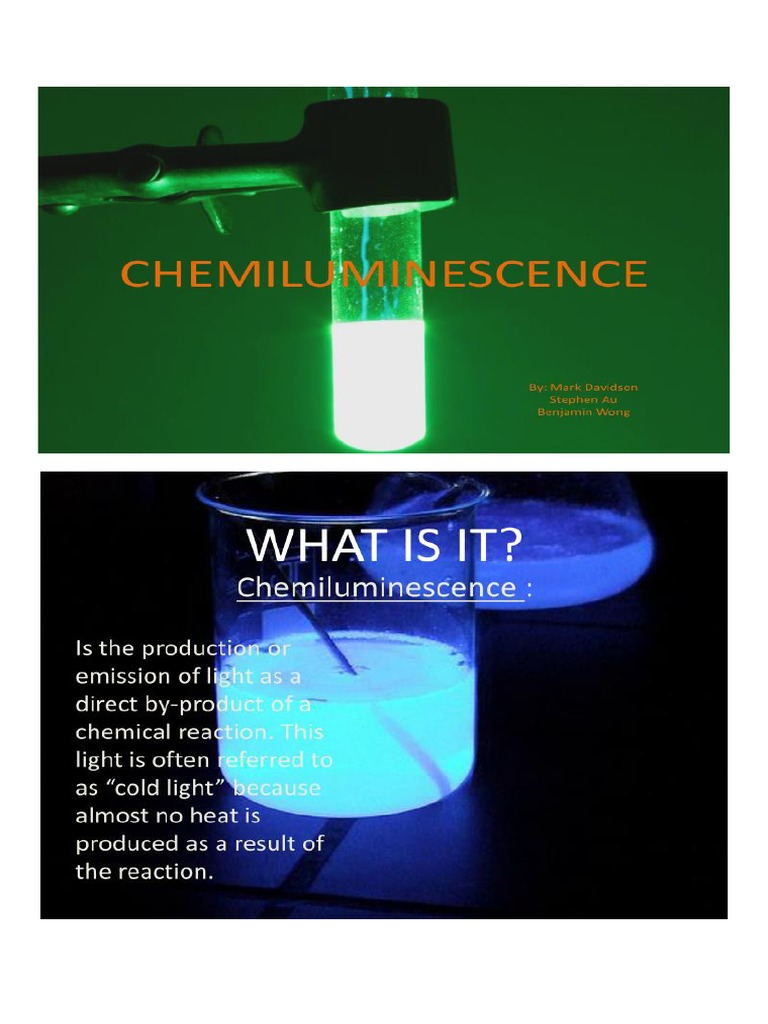 Chemiluminescence 22 PDF