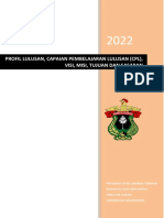 Profil Lulusan, CPL, VMTS PS.D4-BDLP-2021