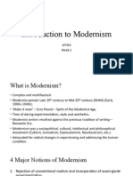 Introduction To Modernism