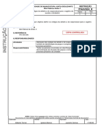 ITHAV024 - E Códigos de Defeito e Do Responsável para o Registro Da Sucata e Retrabalho